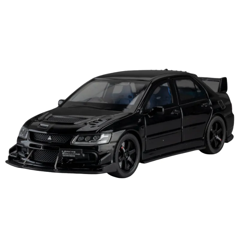 MINIATURE Mitsubishi Lancer EVO IX (noir)