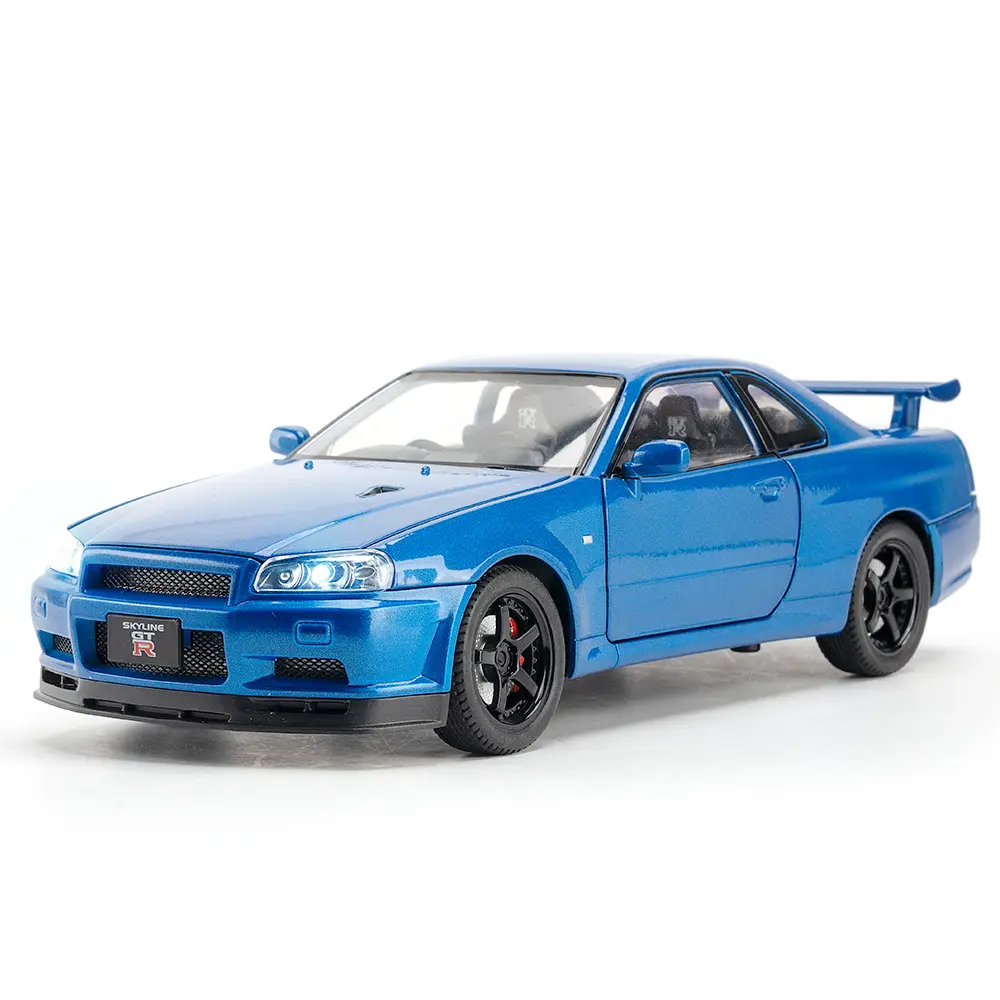 MINIATURE Nissan Skyline GTR R34