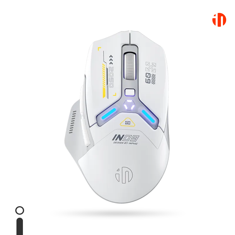 SOURIS Sans Fil Inphic IN9 3311 (blanc spatial)