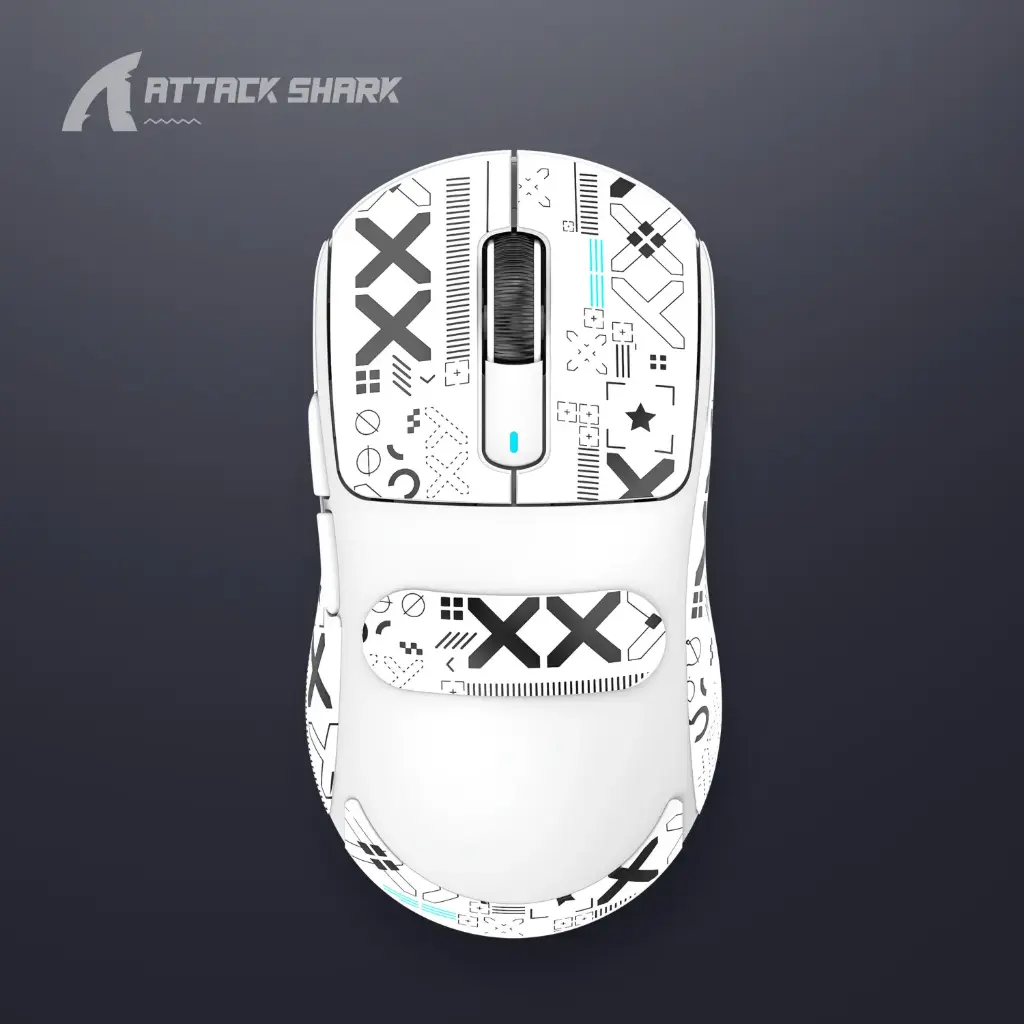SOURIS Sans Fil Attack Shark X3 (blanc)
