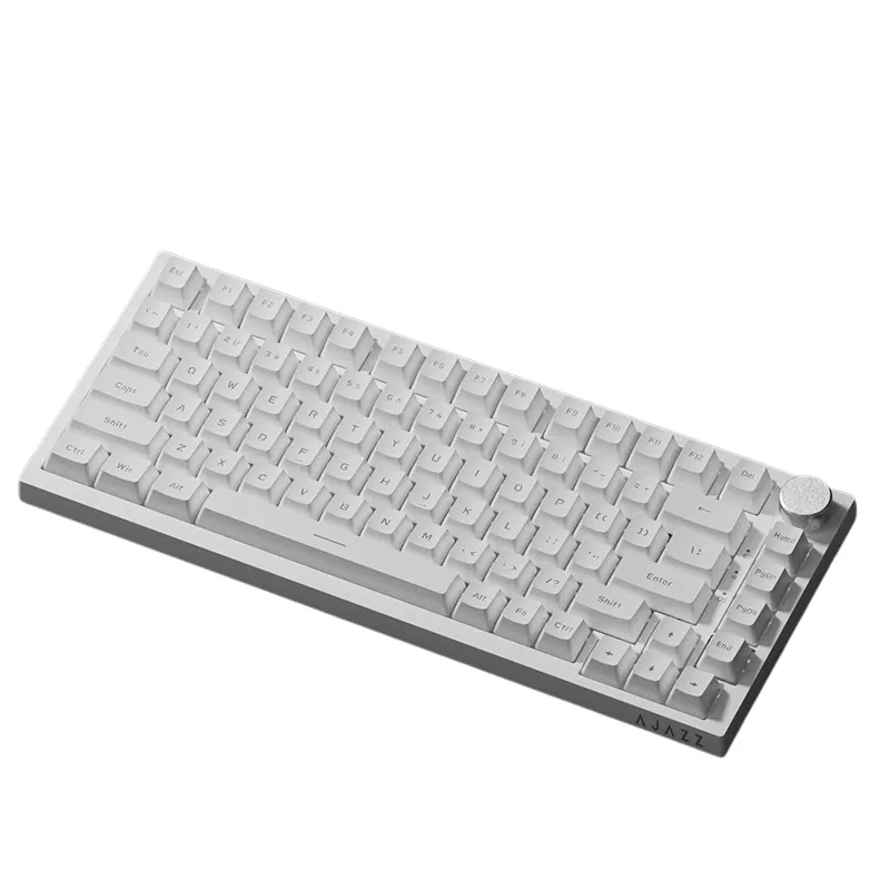 CLAVIER Mécanique Filaire AJAZZ AK820 (blanc, bleu)