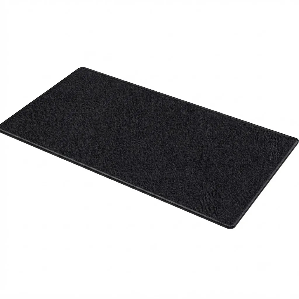 TAPIS En Laine (noir, 80*30*3)