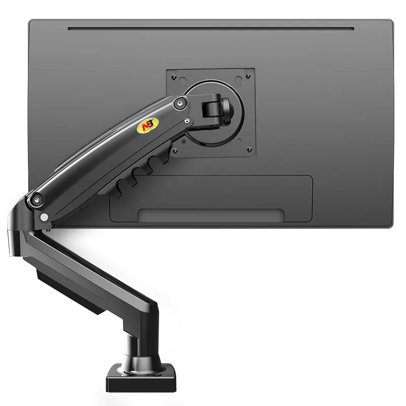 Bras articulé moniteur Northbayou F80 - certifié TÜV (noir)