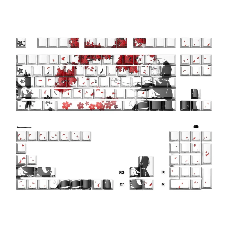 KEYCAP PBT - Makima (Chainsaw Man) blanc - 129 touches