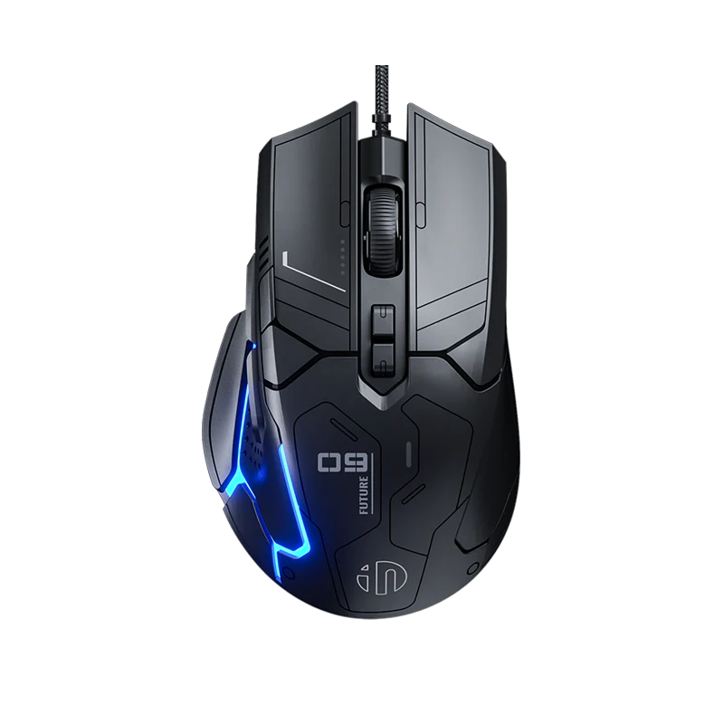 SOURIS Filaire Inphic PG9 (blanc)