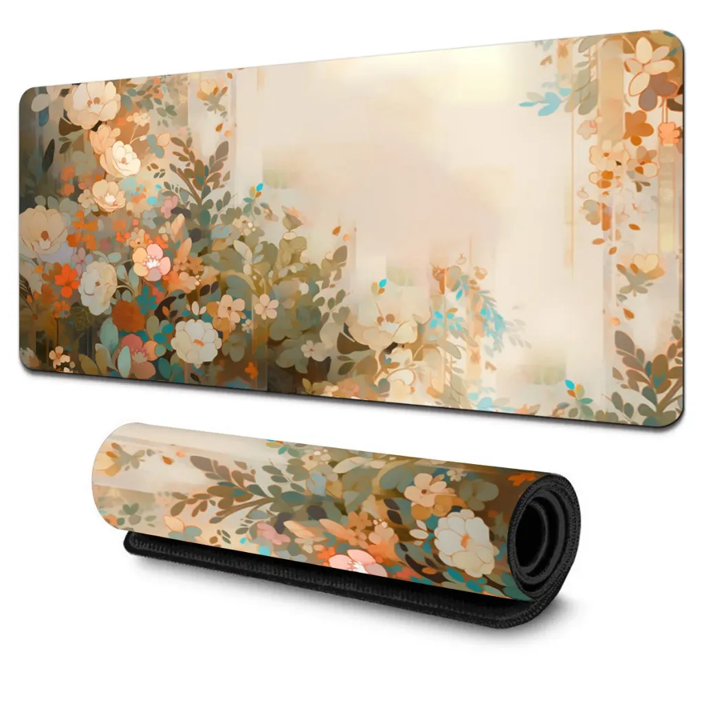 TAPIS Fleur Clair