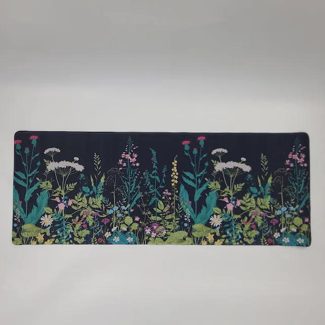 TAPIS Fleur Sombre